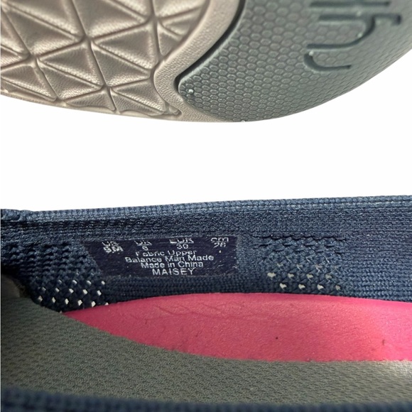 Ryka Maisey Dark Blue Knit Slip-Ons Womens Sz 9 - Picture 7 of 10